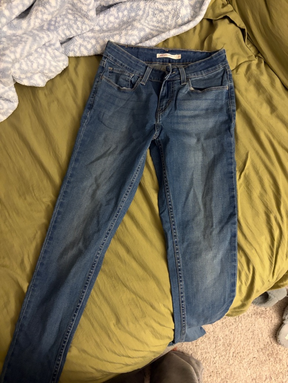 Levi's Women’s Skinny Jeans in Medium Blue Wash